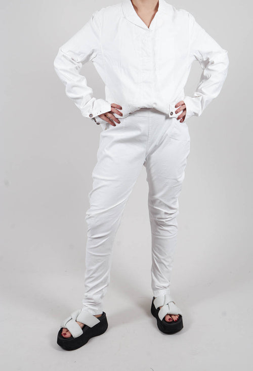 Skinny Trouser in Seafoam Fog - 2390111