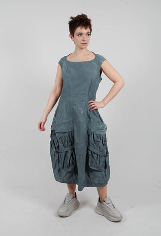 Pocket Dress in Seaweed Fog - 2390912