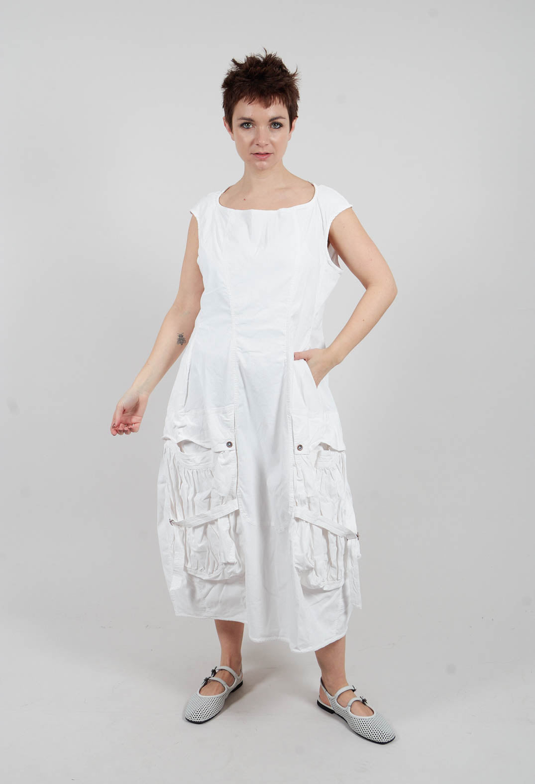 Pocket Dress in Seafoam Fog - 2390912