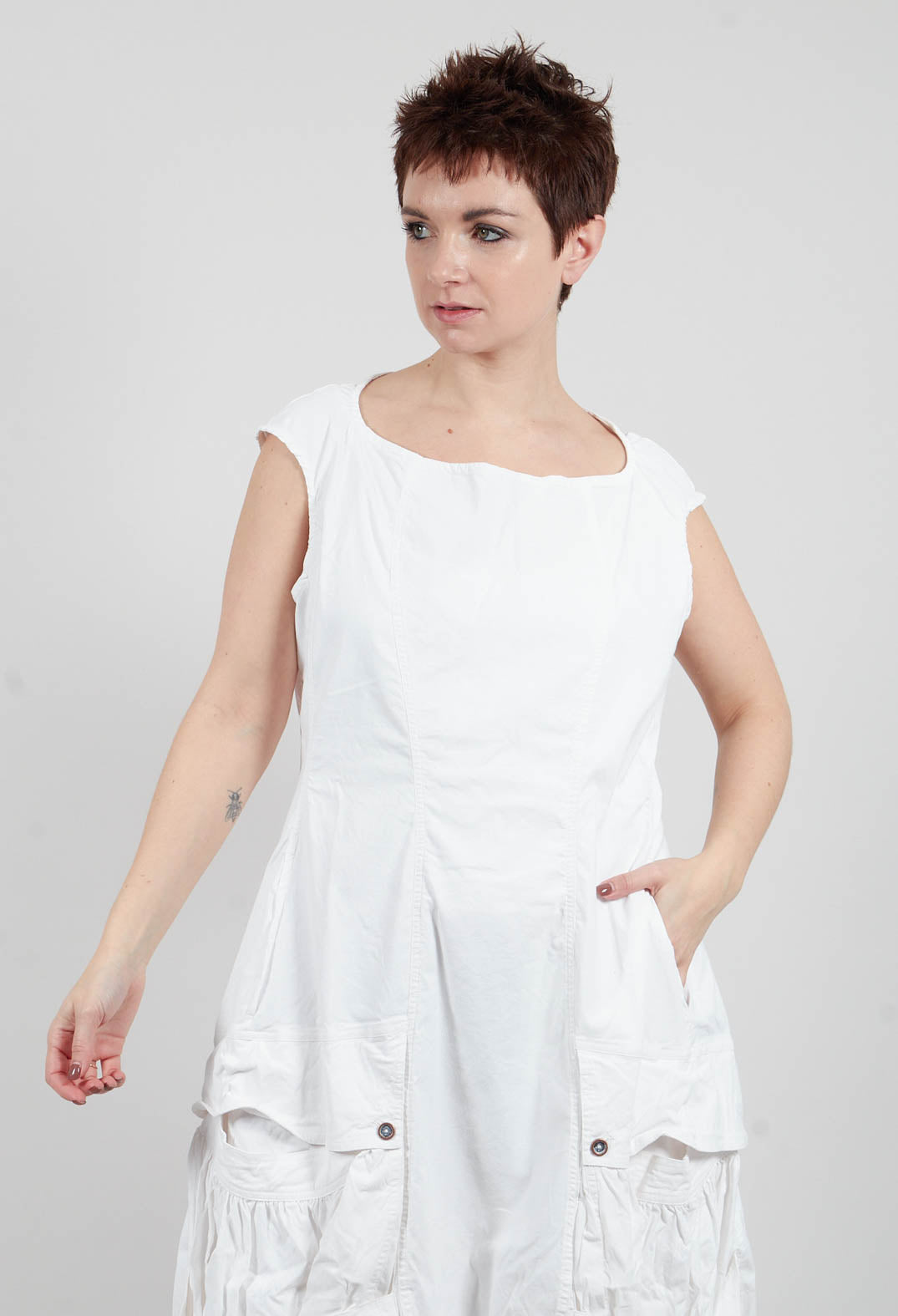 Pocket Dress in Seafoam Fog - 2390912