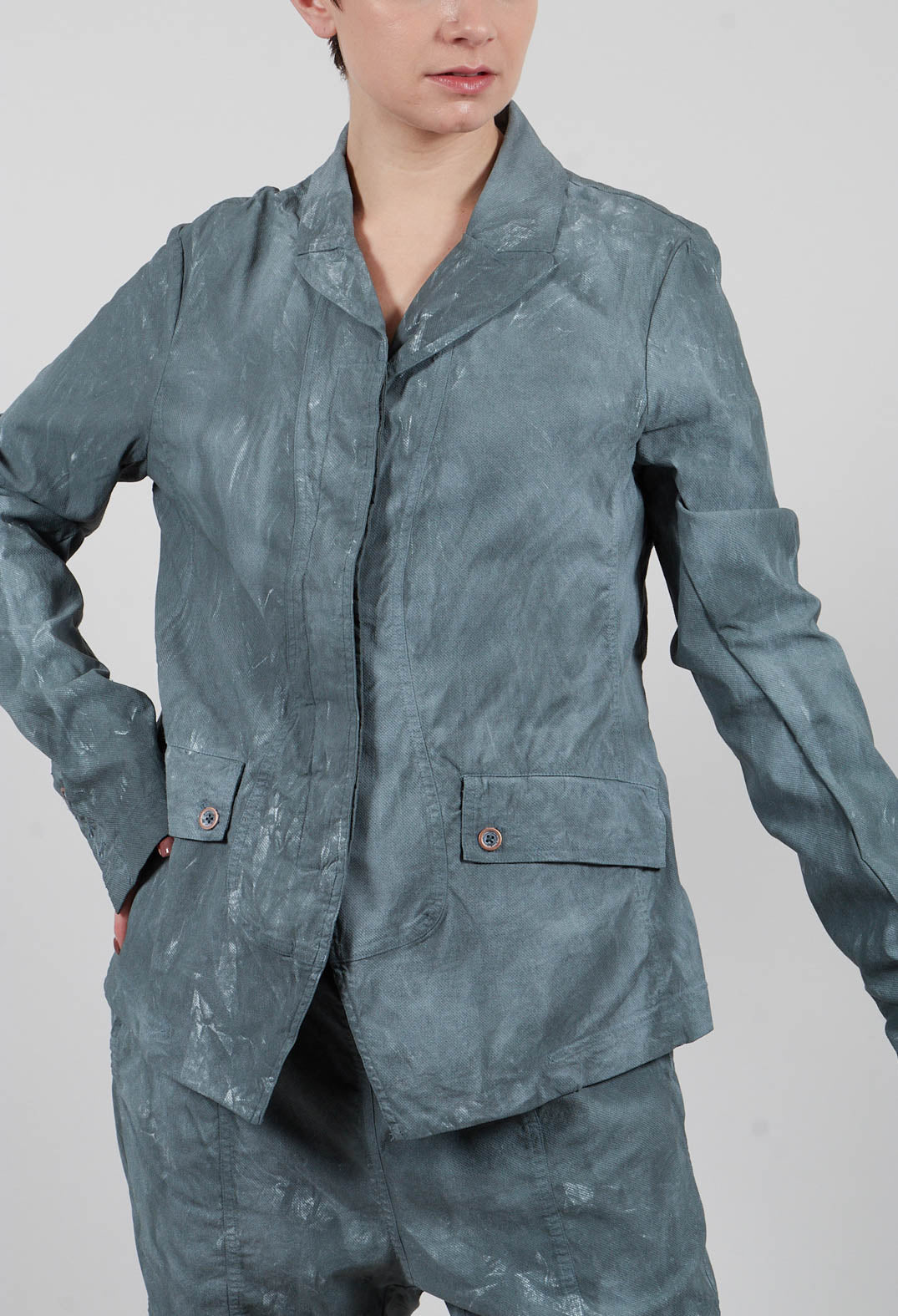 Slim Ft Jacket in Seaweed Fog - 2391113