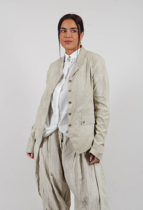 Slim Ft Jacket in Linen Fog - 2391113