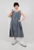 Sleeveless Dress in Seaweed Fog - 2470901