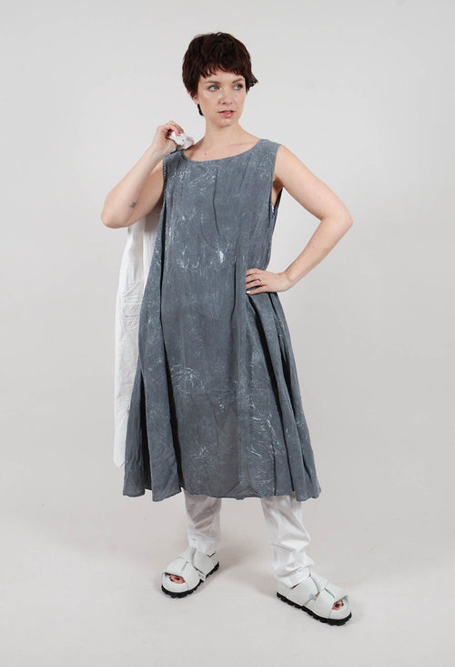Sleeveless Dress in Seaweed Fog - 2470901