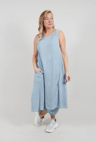 Sleeveless Dress in Sky Fog - 2470901
