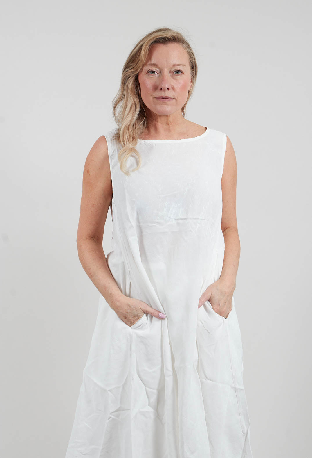 Sleeveless Dress in Seafoam Fog - 2470901