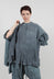 Oversized Shirt in Seaweed Fog - 2470403