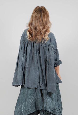 Oversized Shirt in Seaweed Fog - 2470403