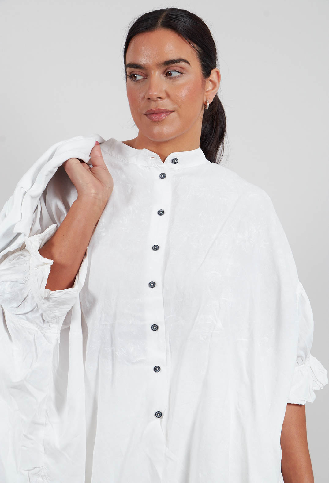 Oversized Shirt in Seafoam Fog - 2470403