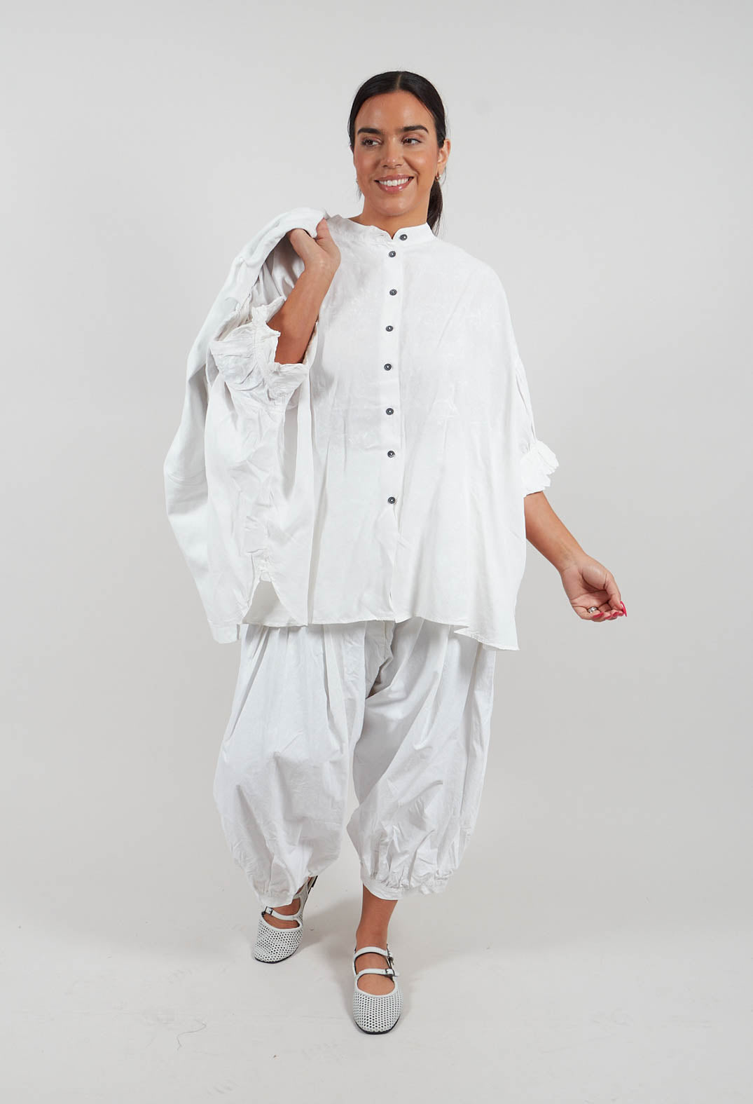 Oversized Shirt in Seafoam Fog - 2470403