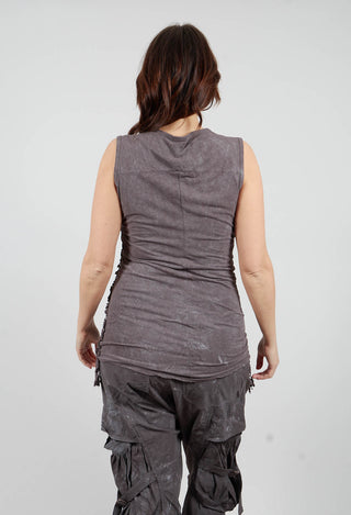 Lace Top in Amber Fog - 2520810
