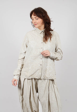 Shirt in Linen Fog - 2530401