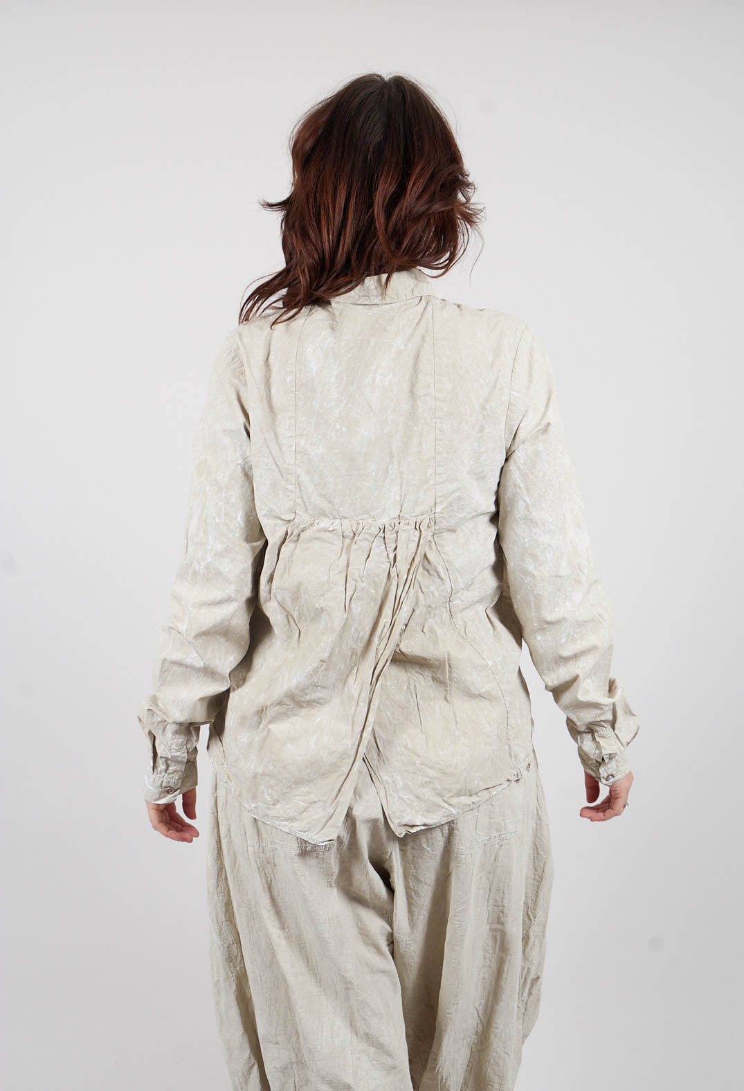 Shirt in Linen Fog - 2530401