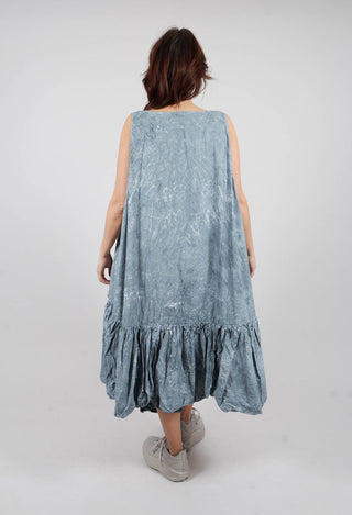 Peplum Dress in Seaweed Fog - 2530908