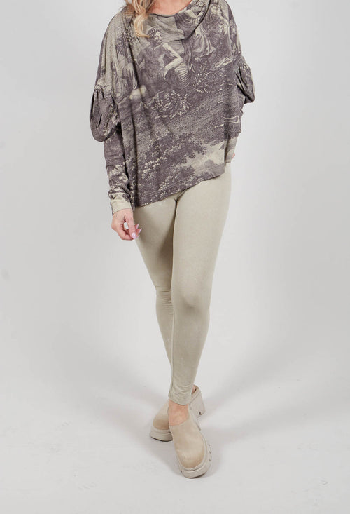 Leggings in Linen Fog - 2560210