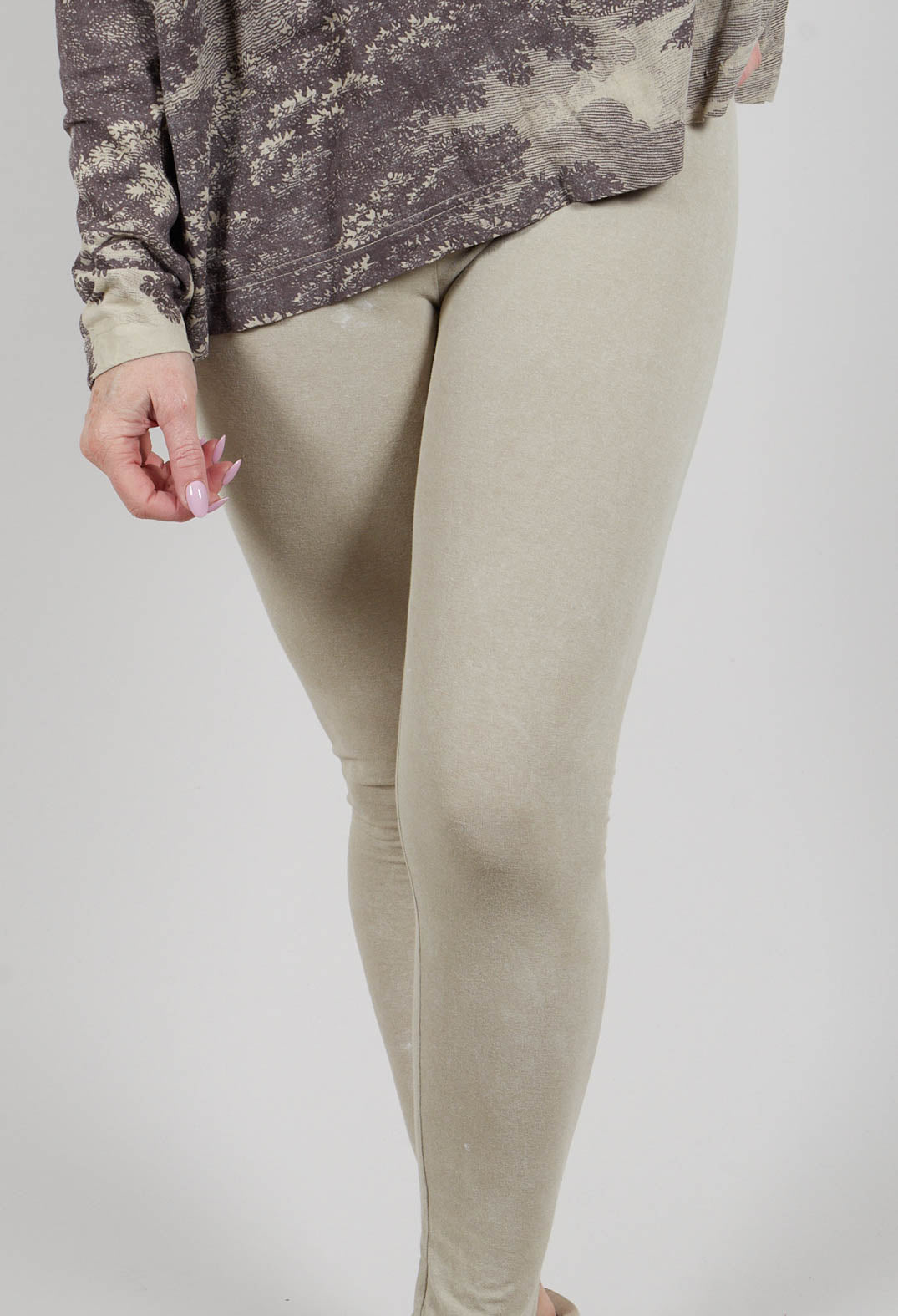 Leggings in Linen Fog - 2560210