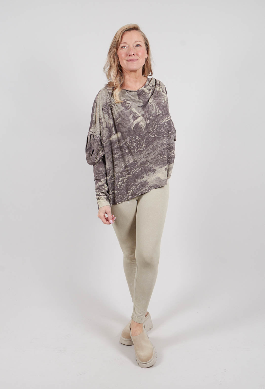 Leggings in Linen Fog - 2560210