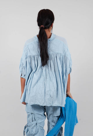 Rundholz Raw Edge Shirt in Sky Fog - 2580403