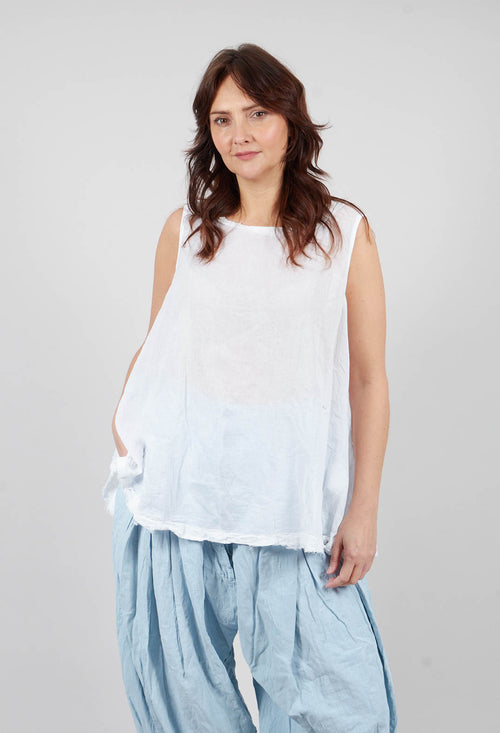 A-Line Top in Seafoam Fog - 2580807