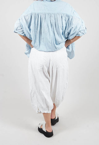 Pleat Front Trousers in Seafoam Fog - 2580109