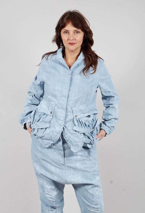 Pocket Jacket in Sky Fog - 2601102