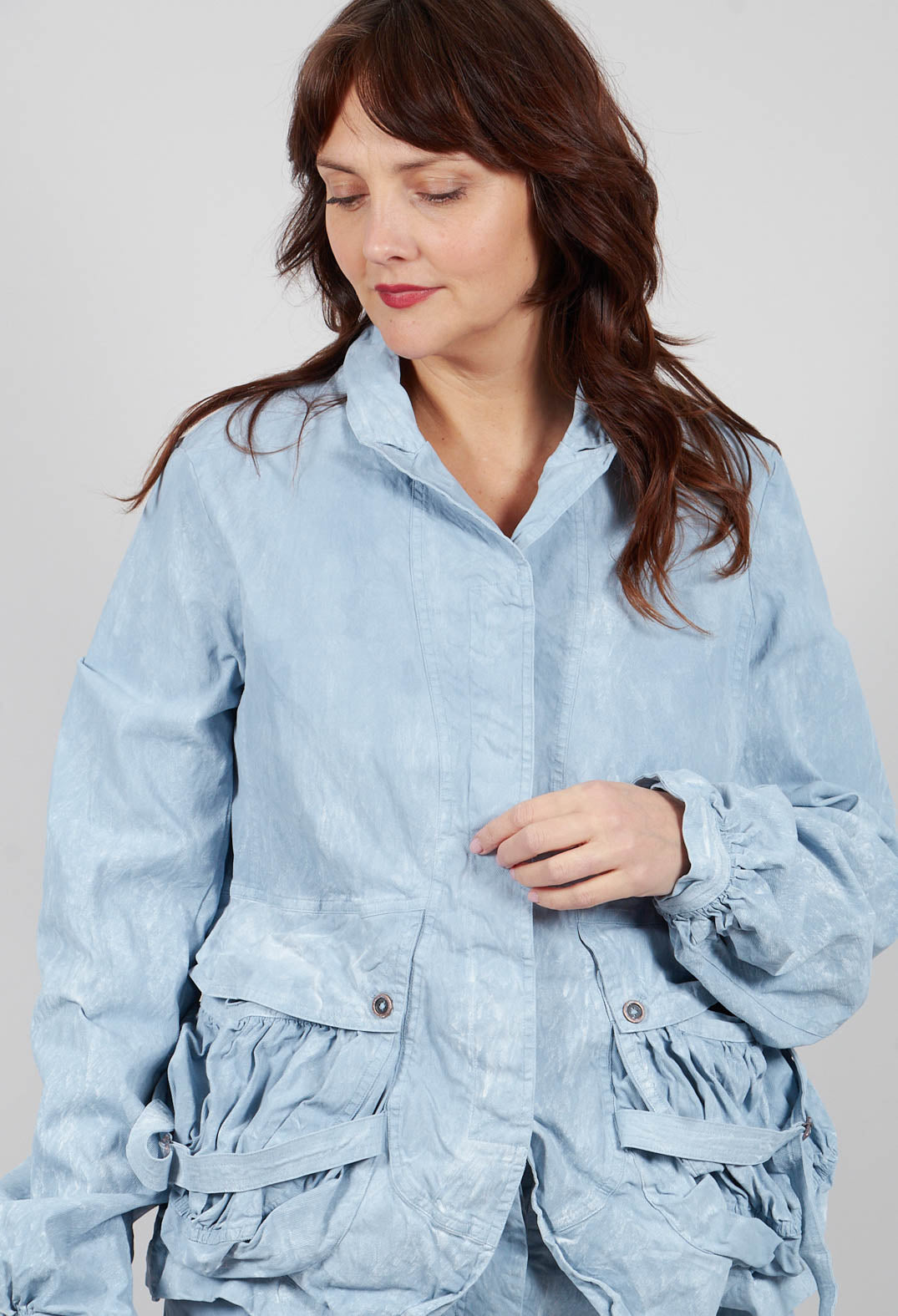 Pocket Jacket in Sky Fog - 2601102