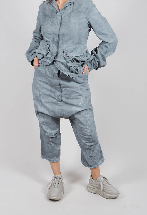 Dropcrotch Trousers in Seaweed Fog - 2600112