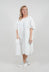 Lace Trim Dress in Seafoam Fog - 2670905