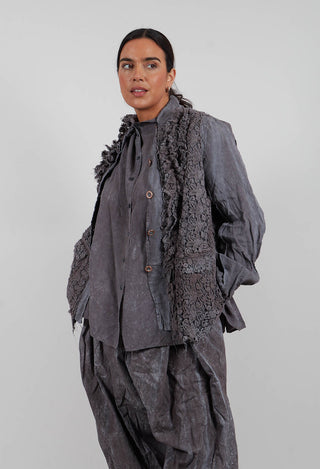 Lace Jacket in Amber Fog - 2671106