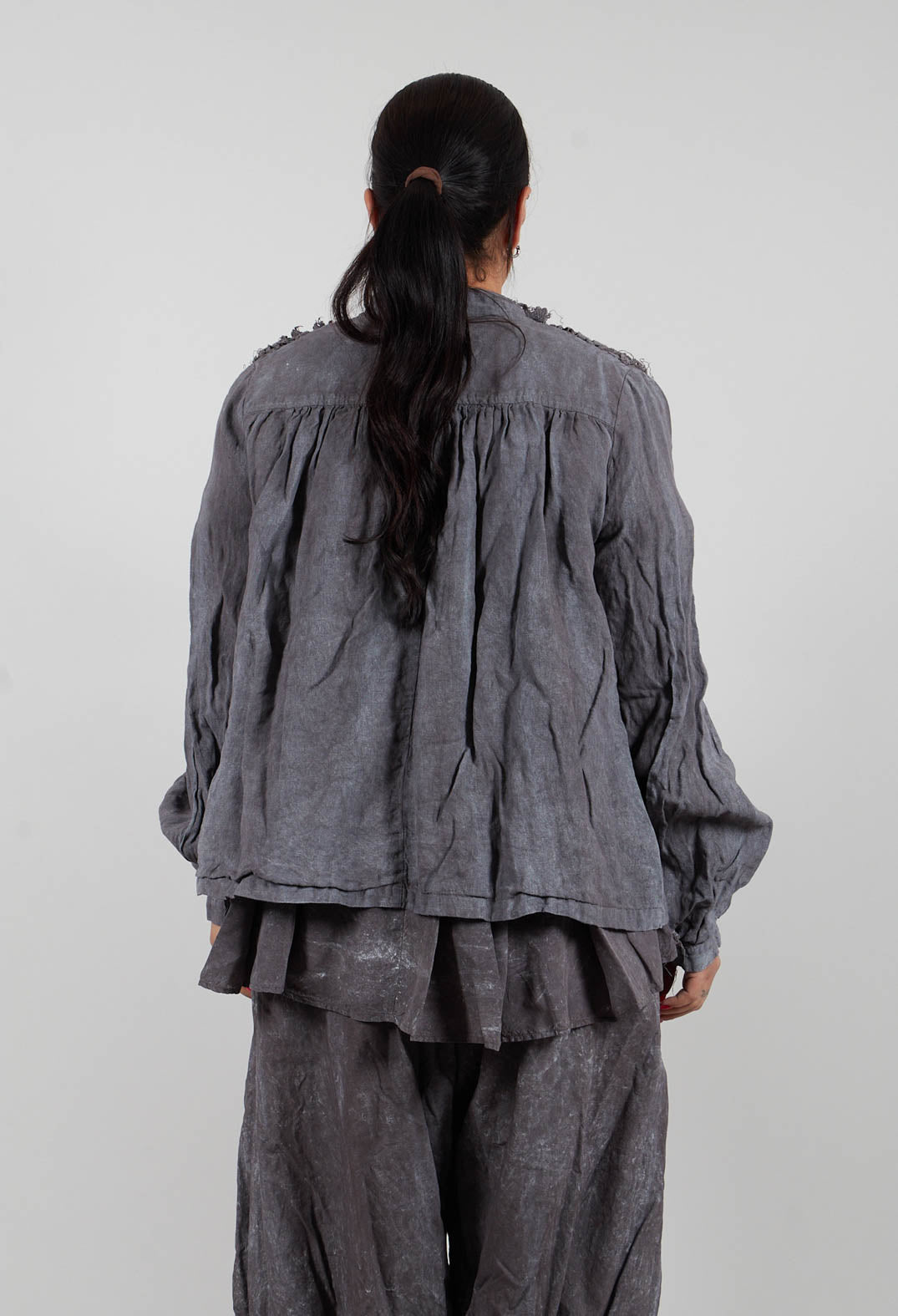 Lace Jacket in Amber Fog - 2671106