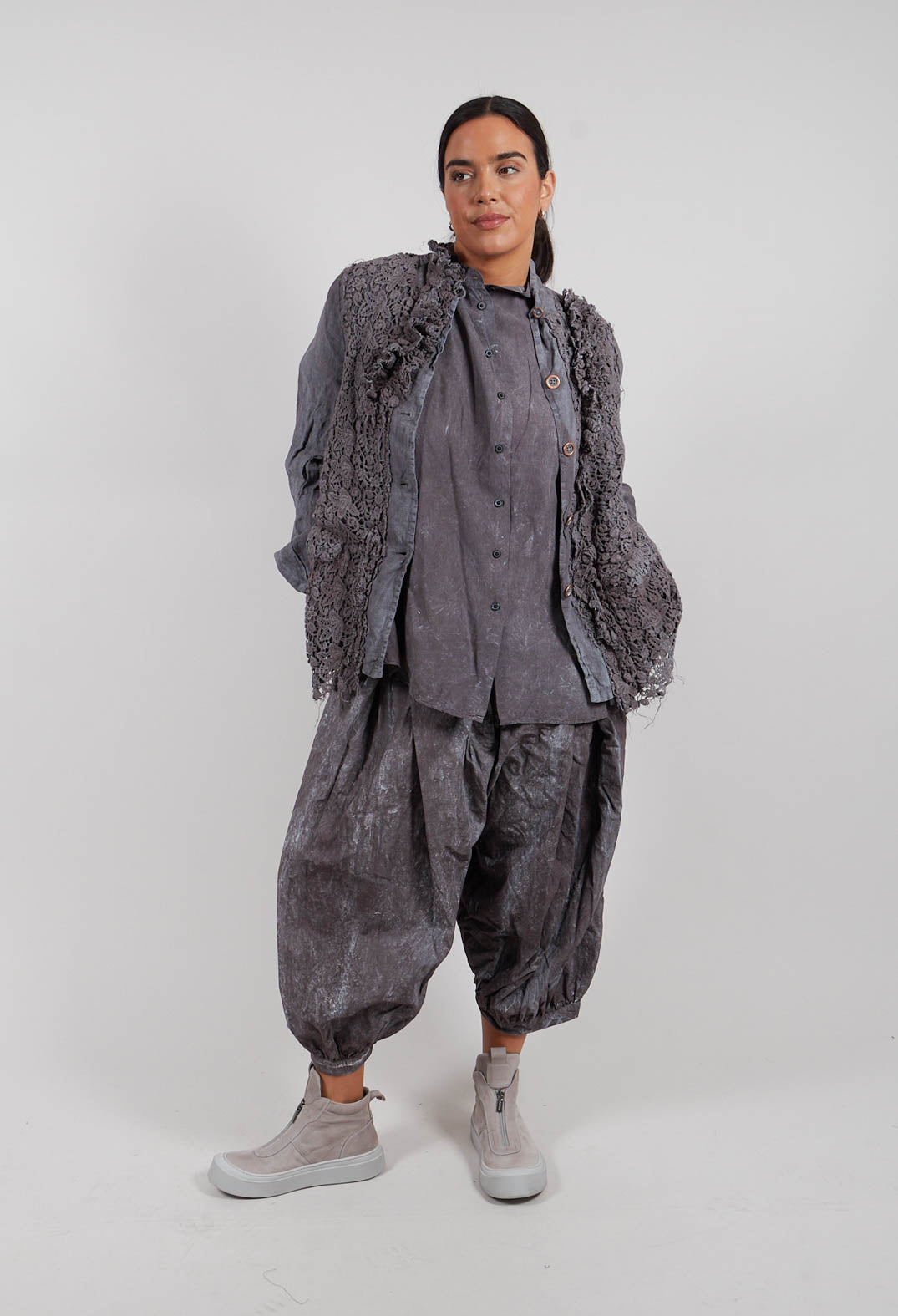 Lace Jacket in Amber Fog - 2671106