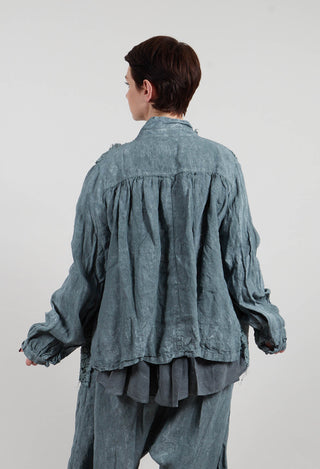 Lace Jacket in Seaweed Fog - 2671106