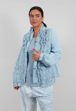Lace Jacket in Sky Fog - 2671106