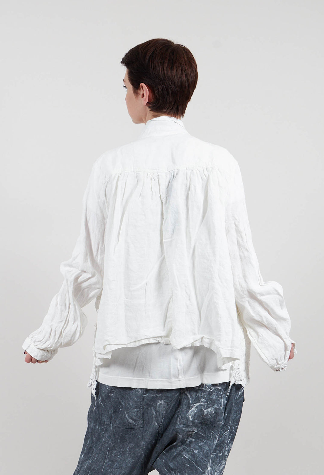 Lace Jacket in Seafoam Fog - 2671106