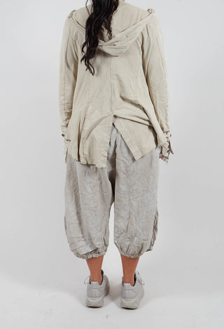 Linen Trousers in Linen Fog - 2670109