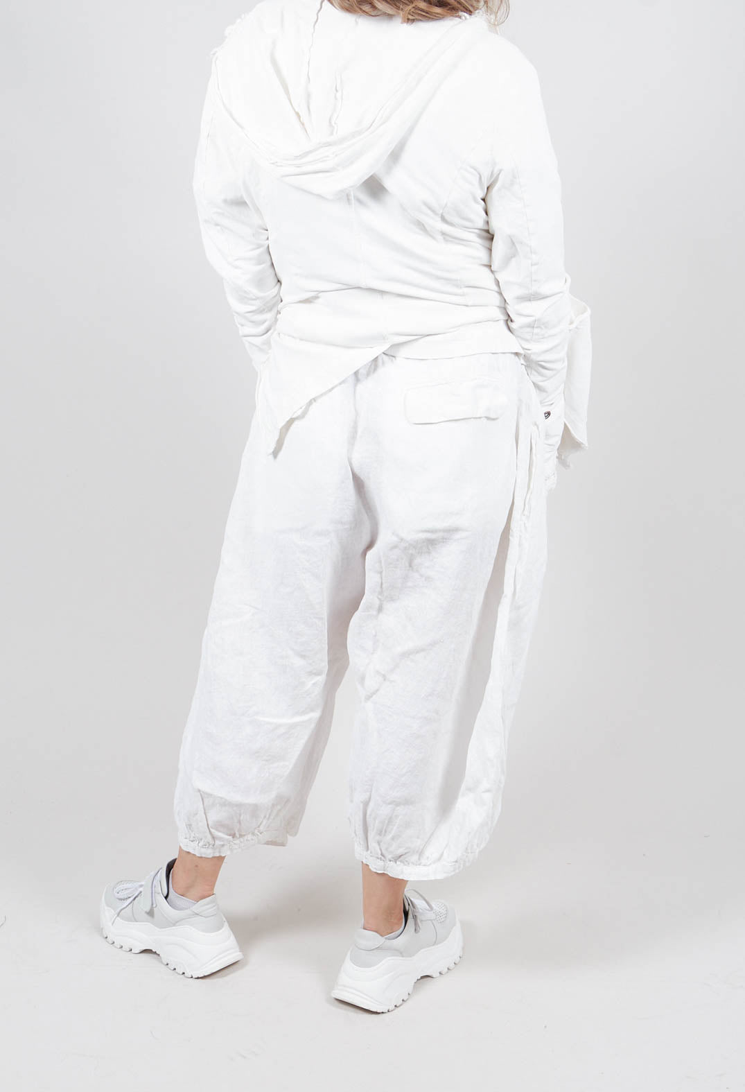 Linen Trousers in Seafoam Fog - 2670109