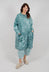 Lightweight Hooded Coat in Grass Print - 3211202