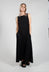 Sleeveless Dress Style Jumpsuit in Black