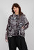 Lightweight Hooded Jacket in Black Print - 3211104