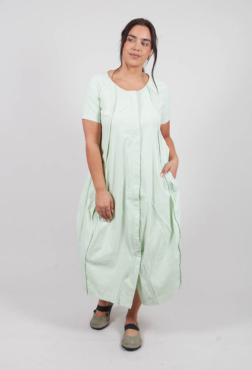 Tulip Hem Dress in Lime - 3220910