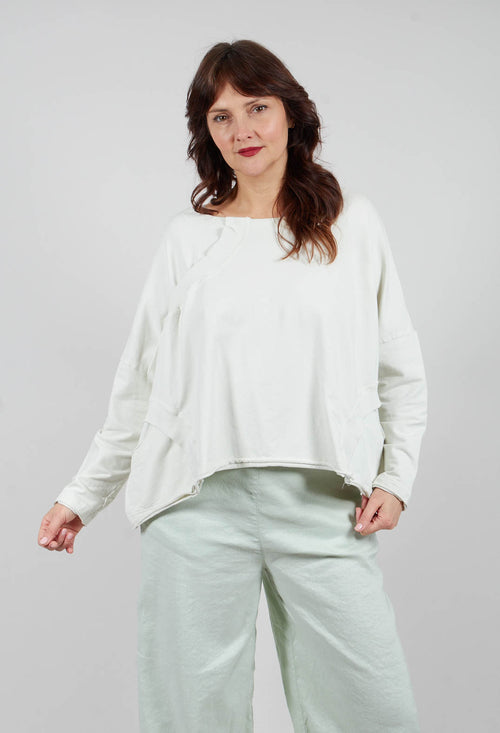 Oversized Jersey Top in Salina - 3250501
