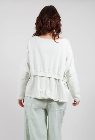 Oversized Jersey Top in Salina - 3250501