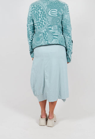 Pull On Jersey Skirt in Mint - 3280303