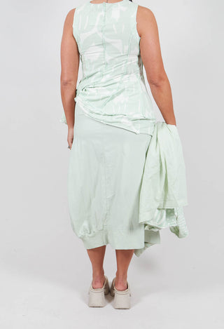 Pull On Jersey Skirt in Lime - 3280303