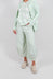 Pull On Stretch Fit Trousers in Lime - 3280107