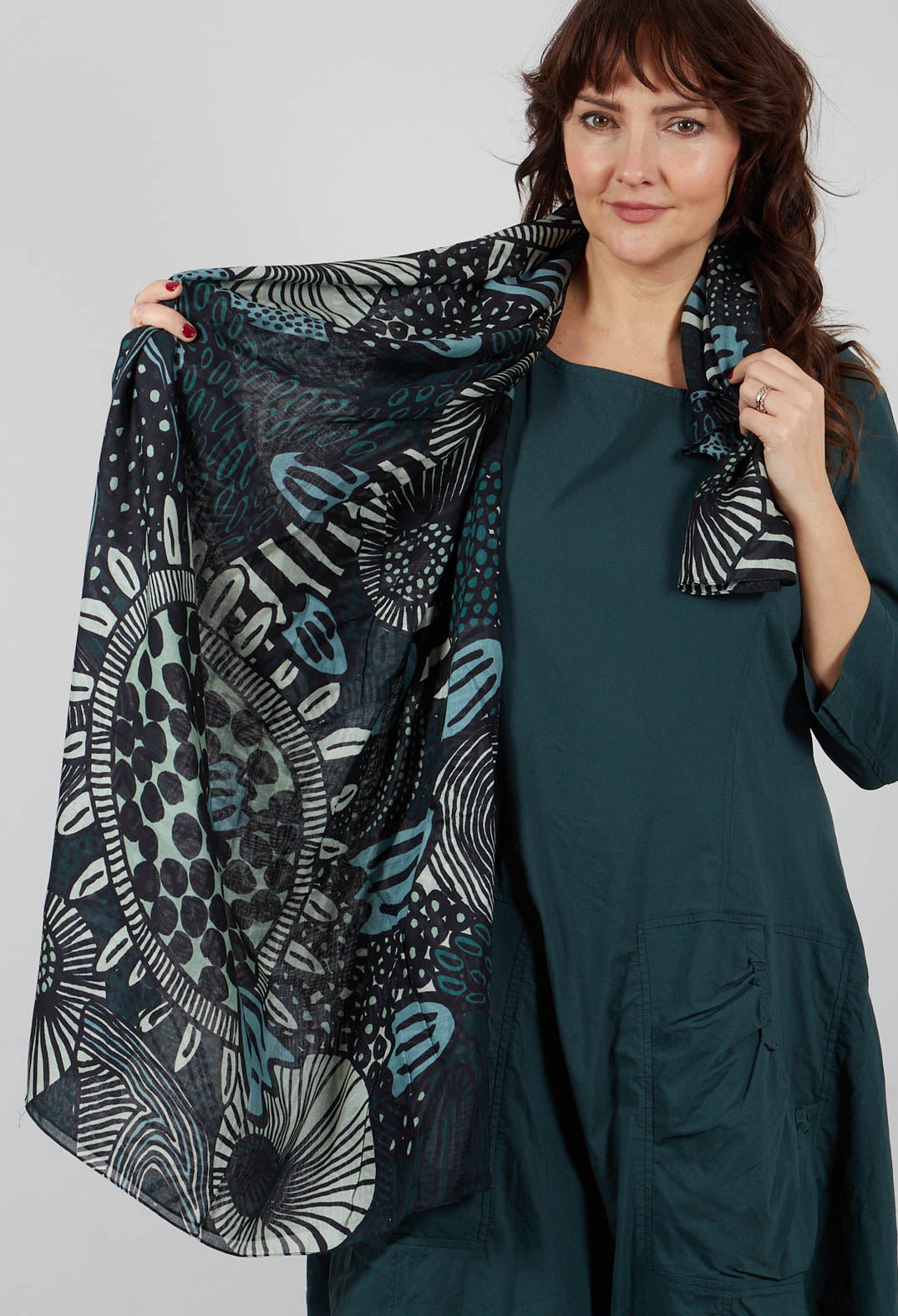 Lightweight Scarf in Multicolour - 3361402