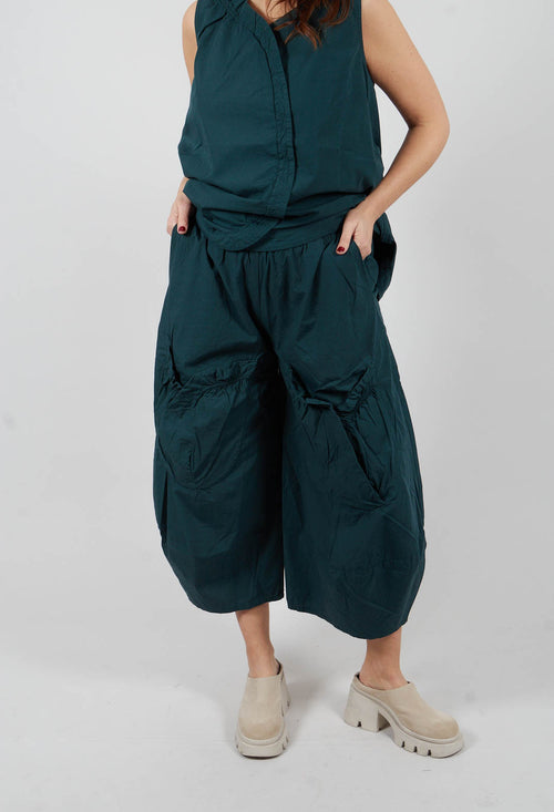 Balloon Leg Trousers in Tree - 3400101