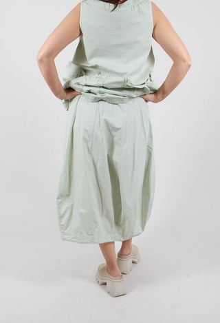 Tulip Hem Skirt in Lime - 3400302