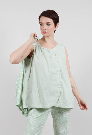 Curve Detail Top in Lime - 3400804