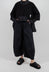Tulip Leg Trousers in Black - 3400107